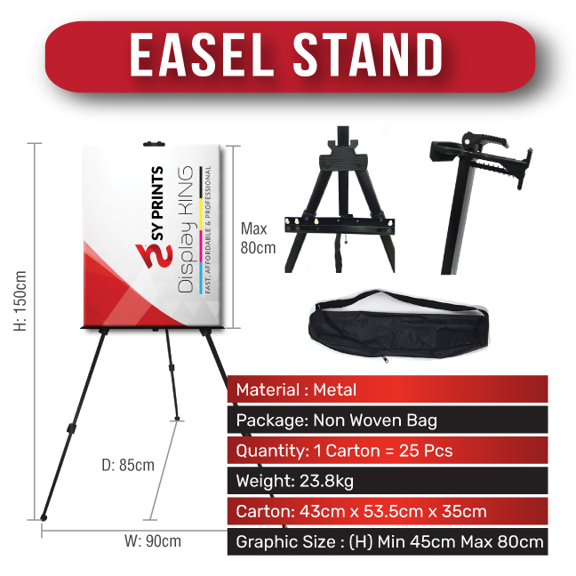 Metal Easel Stand